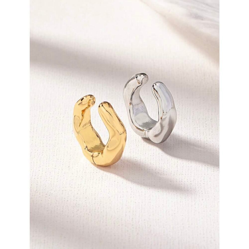 Cubic Zircon Ear Cuff for Women Trendy Non Piercing Sparkling Cartilage Earrings